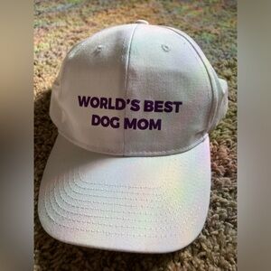 Worlds best dog mom baseball cap